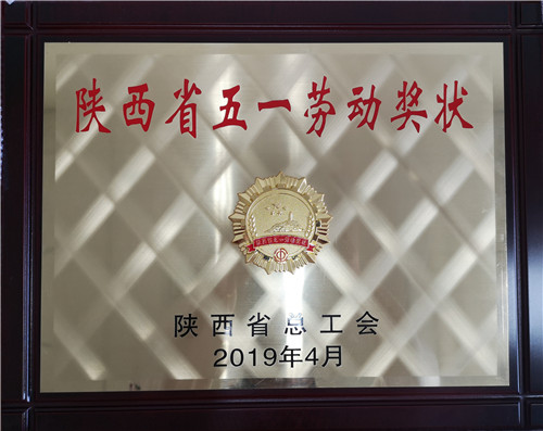 國核鋯業(yè)榮獲陜西省五一勞動(dòng)獎(jiǎng)狀